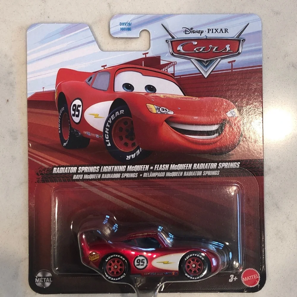 Pixar Cars Radiator Springs Lightning McQueen Toy Car
